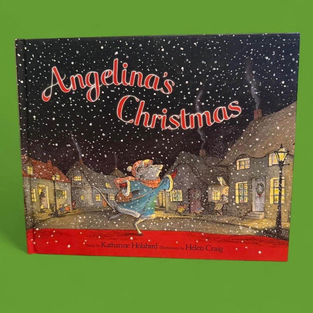 Angelina's Christmas Hardcover Kids Book